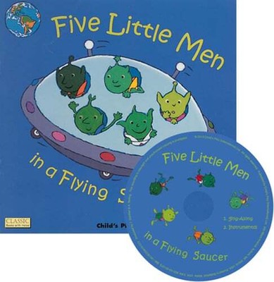 Five Little Men in a Flying Saucer by Dan Crisp: Used