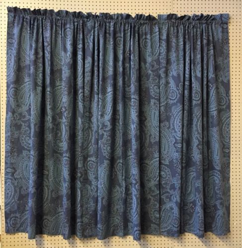 Gardinen und Vorhänge in Blau