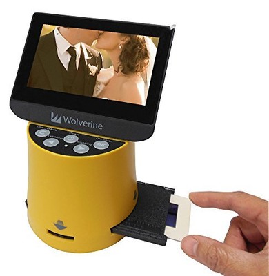 Wolverine Titan 8-in-1 High Resolution Film to Digital Converter with 4.3