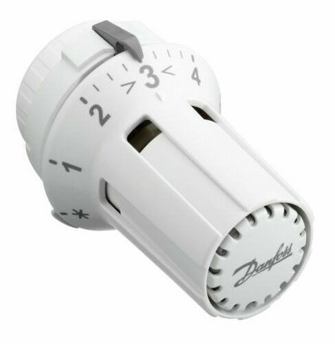 Produktbild von Danfoss Thermostat-Regelventil RA-N 15 R – 1/2 Zoll, Axial, Mit Voreinstellung & O-Ring, Für Heizungsanlagen