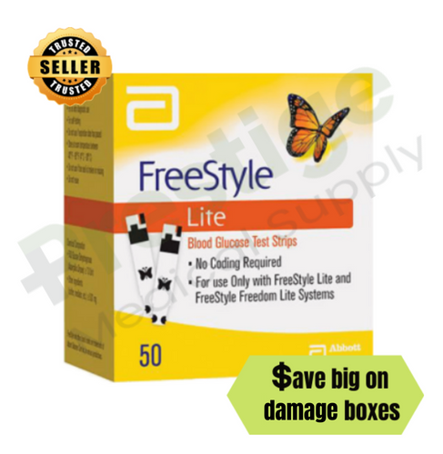 Freestyle Lite 50 Test Strips **USA SELLER** *Free Shipping