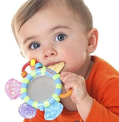 Look-at-Me Mirror Teether Toy, Colors May Vary
