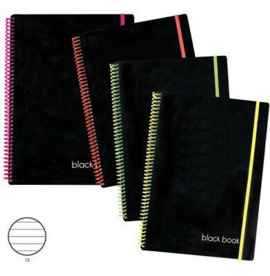 Memotak Spiral Blocks Black 80 Ff A4 1R