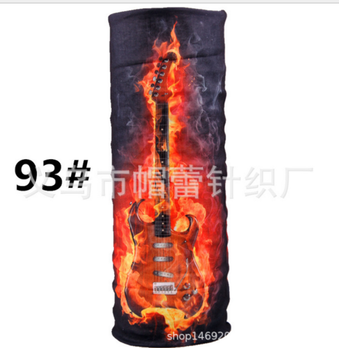 1 Face Mask Sun Shield Neck Gaiter Balaclava Neckerchief Bandana Headband;a