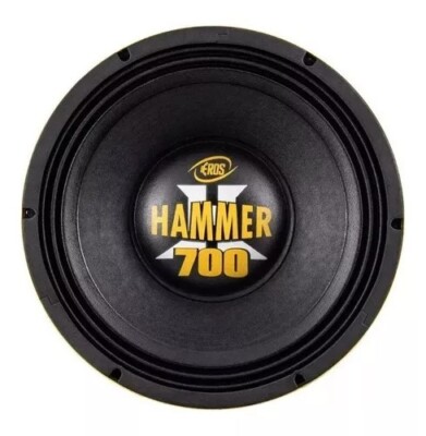 Eros E-12 Hammer Woofer Speaker 700 Watts Rms 12 Inches 4 Ohms Eros E-12 Hammer