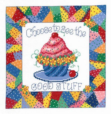 10% Off Imaginating, Inc. Counted X-stitch chart - Choose Good Stuff