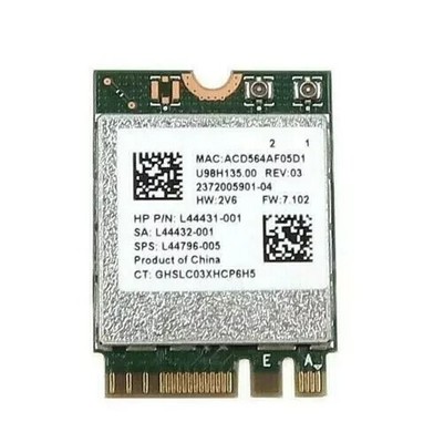 *LOT of 10* Realtek RTL8822CE WIFI Wireless Adapter Card HP L44431-001