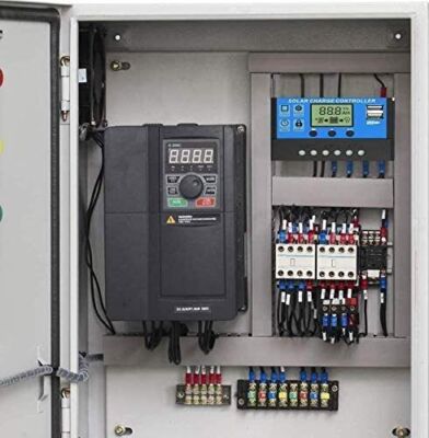 30A Solar Panel Battery Charge Controller 12V/24V LCD Regulator Auto Dual USB US