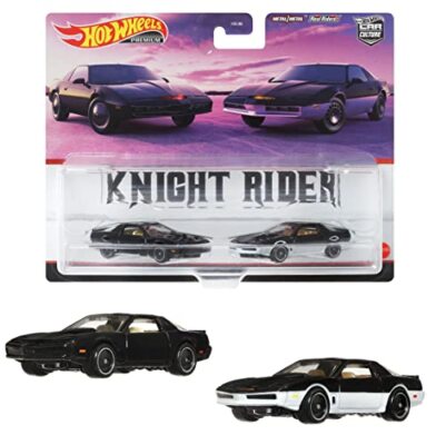 Hot Wheels Premium 2 Pack Knight Rider KITT/KARR [3 Years