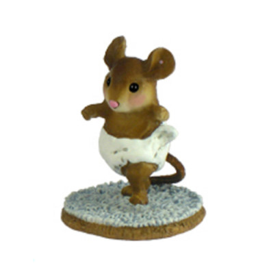 Wee Forest Folk M-371c Weencie - Blue Rug (Retired)