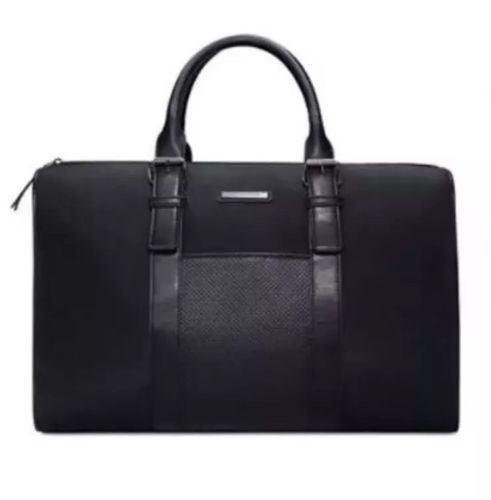 MICHAEL KORS TOTE BAG -- Black FULL PATTERN 35S1GU5T7B Used