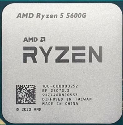 CPU Ryzen5 5600G Amazon.com: AMD Ryzen™ 5 5600G 6-Core 12-Thread Desktop