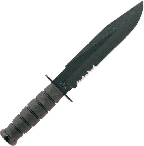 Ka1271 12 3/4" Overall. 7 7/8" Partially Serrated Bla