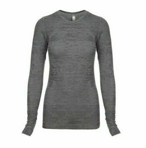 Women's  Light Weight Thermal Long Sleeve T-Shirt Next Level - NWT