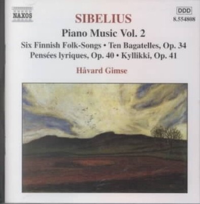 Piano Music 2: 6 Finnish Folk Songs / 10 Bagatelle by SIBELIUS,JEAN [Audio CD]