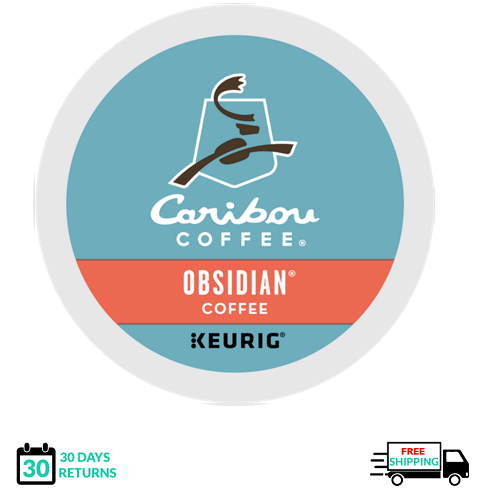 Caribou Obsidian Keurig Coffee K-cups YOU PICK THE SIZE