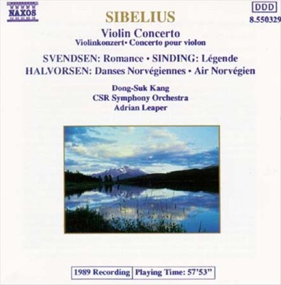 DONG-SUK KANG SIBELIUS: VIOLIN CONCERTO NEW CD