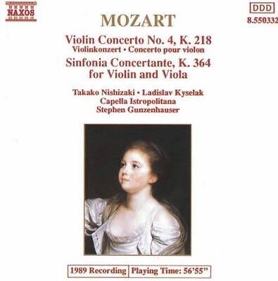 Violin Concerto 4 - Audio CD By MOZART - VERY GOOD