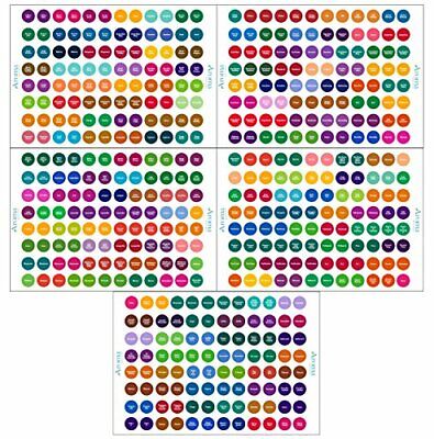 Young Living Essential Oils Labels (2 Packs) - Complete Set - Includes Multiple