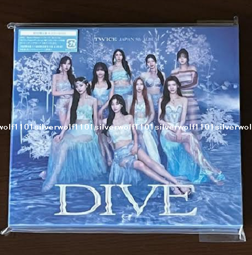 New TWICE DIVE Limited Edition Type A CD+DVD+Booklet+Card+