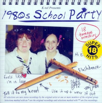 1980s School Party by Various Artists (CD, Sep-2003, K-Tel Distribution)