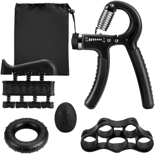 Hand Grip Strength Power Trainer Adjustable Gripper Strengthener 374292151751
