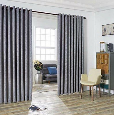 Evelyn 2 Wall To Wall Blackout Grommet Curtains Panels With
