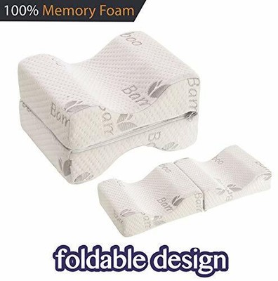 KNEE PILLOW FOR SIDE SLEEPERS Sciatic Leg Pregnancy Hip Back Orthopedic Pillow 