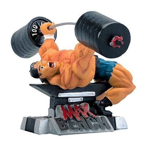 R4 Xtreme Workout Max Bench Figurine Bodybuilding Weightlifting Collectible