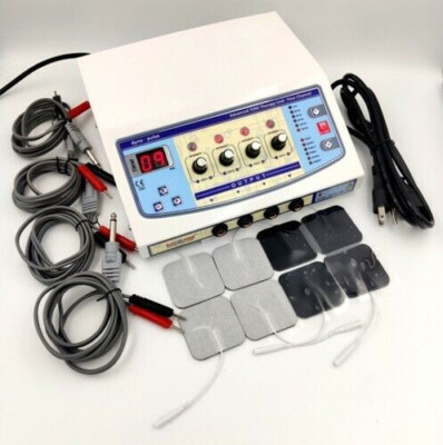 Home USE Physiotherapy Electro.therapy Machine  Four channel Digital Un
