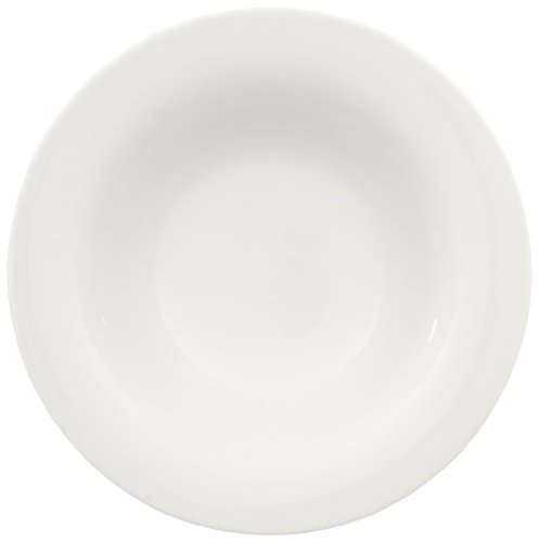 Weiße-Suppenteller