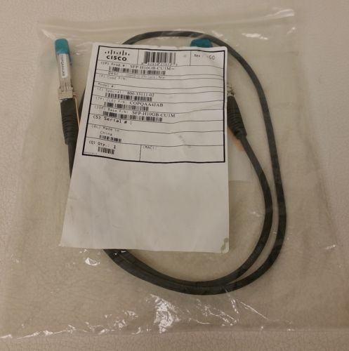 Cisco SFP-H10GB-CU5M 5M 10Gb SFP+ Passive Copper Twinax Cisco SFP-H10GB-CU5M 5M 10Gb SFP+ Passive Copper Twinax