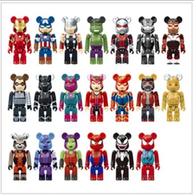 MARVEL - 【未開封】BE@BRICK MARVEL 12体セット BE@RBRICK CHASE MARVEL INFINITY SAGA 1Box 12pcs | HLJ.com
