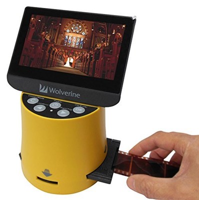 Wolverine Titan 8-in-1 High Resolution Film to Digital Converter with 4.3