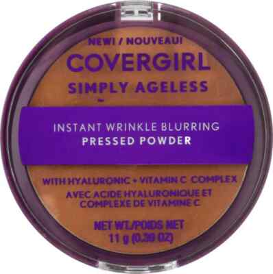 Covergirl Simply Ageless Instant Wrinkle Blurring Pressed Powder ~ Choose Shade