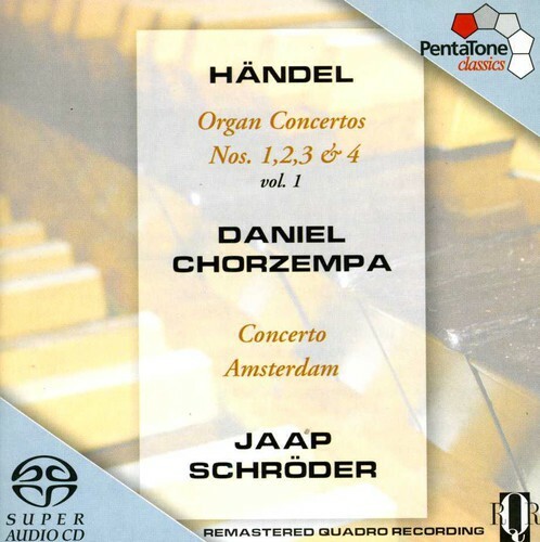 Organ Concertos 1-4 1 by Handel / Schroder / Chorzempa