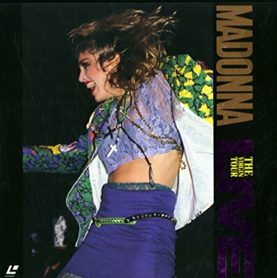 MADONNA The Virgin Tour Live JAPAN Laser Disc LD 07JL-38105