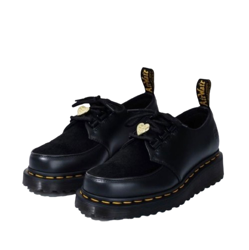 Pre-owned Dr. Martens Girls Don't Cry × Dr.martens Ramsey Creeper Black 31789001 Men's Size