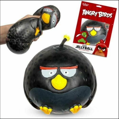 Official Angry Bird BOMB Jellyball Soft Squidgy Squeezy Fun Toy Stress-Relieving | eBay