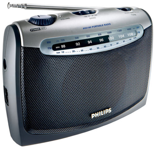 Tragbare Philips Kassettenspieler