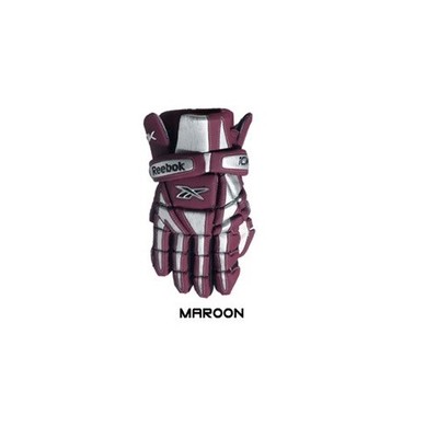 New Warrior Fatboy box lacrosse goalie gloves 12/" royal Lax indoor junior goal