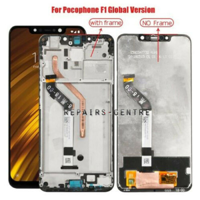For Xiaomi Pocophone F1 Poco F1 LCD Touch Screen Digitizer