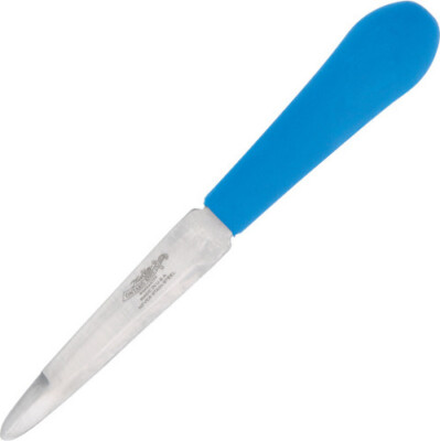 Ontario Oyster/Clam Knife 5144 7 5/8'' overall. 4'' stainless blade. Blue textured