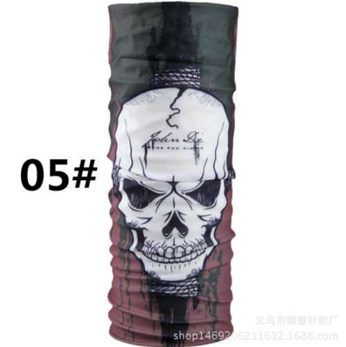 1 Face Mask Sun Shield Neck Gaiter Balaclava Neckerchief Bandana Headband;a