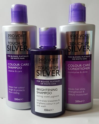 Touch Of Silver Daily Twice Weekly Purple Shampoo Nourish Conditioner Ebay