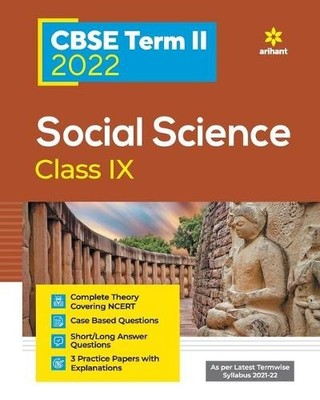Adiya Raj Nandini Sharma CBSE Term II Social Science 9th (Tapa blanda)