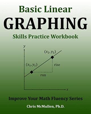 Basic Linear Graphing Skills Practice Workbook: Plotting Points, Straight Lines,