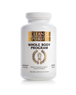 Cleanse Purify - Whole Body Program - Pure Body Institute - 4-8 Week Supply