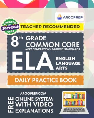 8th Grade Common Core ELA (English Language Arts): Daily Practice Workbook |...