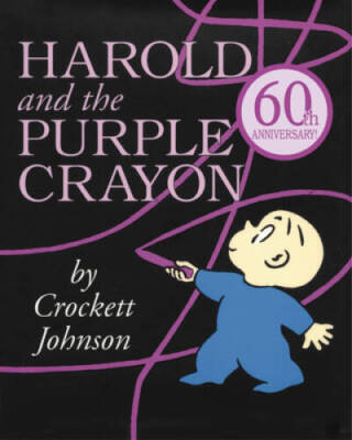 Harold and the Purple Crayon (Purple Crayon Books) - Paperback - VERY GOOD